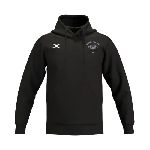 gilbert-rugby-shipston-on-stour-rufc-junior-felpa-con-cappuccio-atom-nera image 1