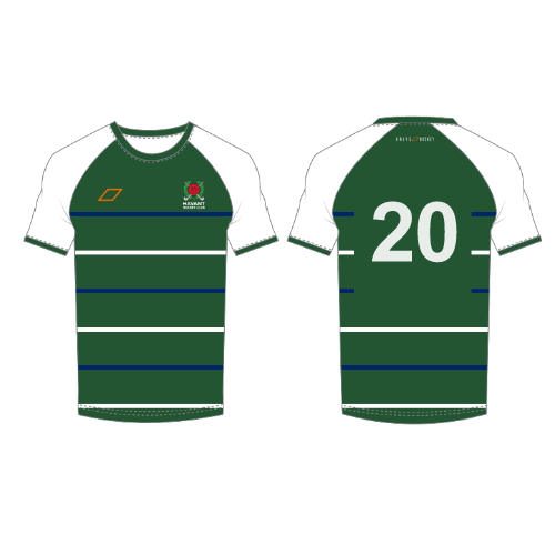 grays-atlas-s-s-tee-havant-hc-junior-t-shirt-hockey-bambino-verde-bianco image 1