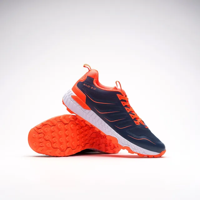 scarpe-hockey-grays-raid-2-0-blu-navy-arancione image 1