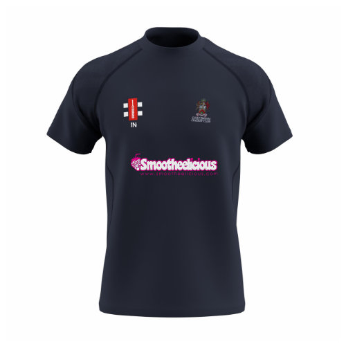 gray-nicolls-cheltenham-cc-junior-t-shirt-gts-blu-navy-manica-corta image 1