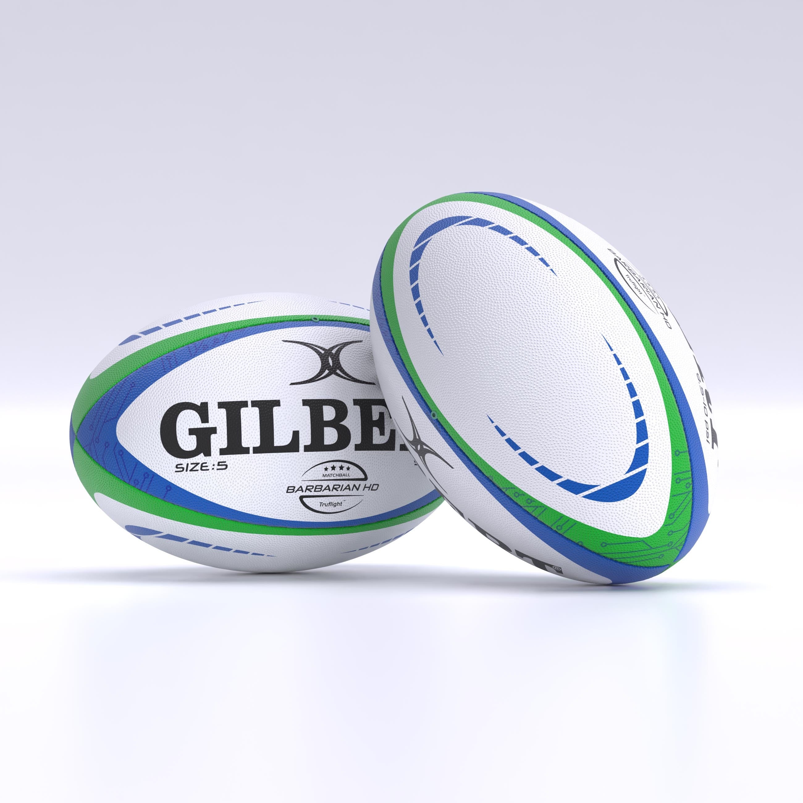 gilbert-rugby-barbarian-hd-pallone-da-rugby-match-misura-5-multi-buy image 1