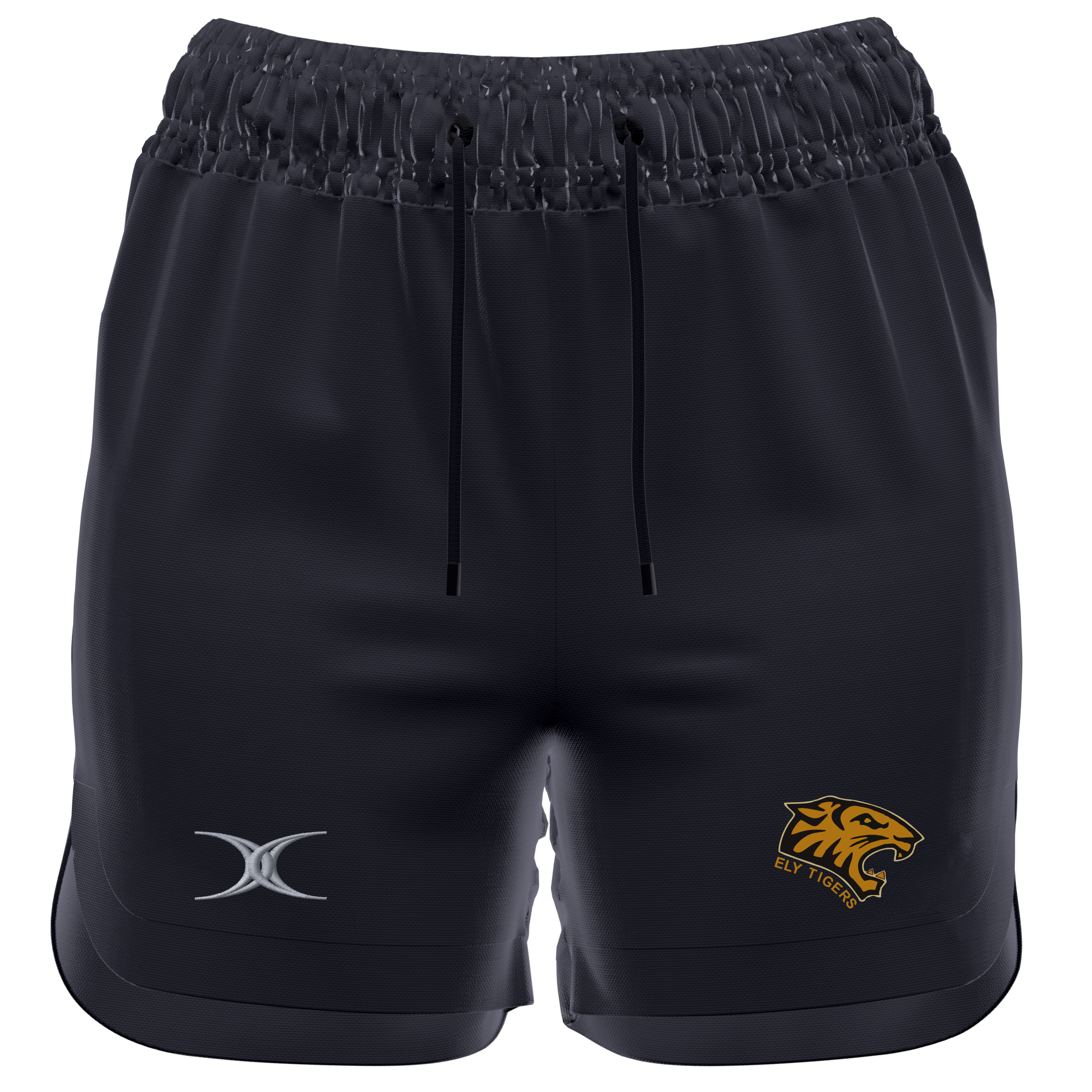 gilbert-rugby-ely-tigers-rfc-donna-shorts-gts-nero image 1