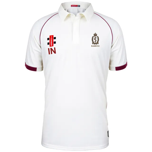 gray-nicolls-royal-army-medical-services-senior-maglia-matrix-v2-manica-corta-av image 1