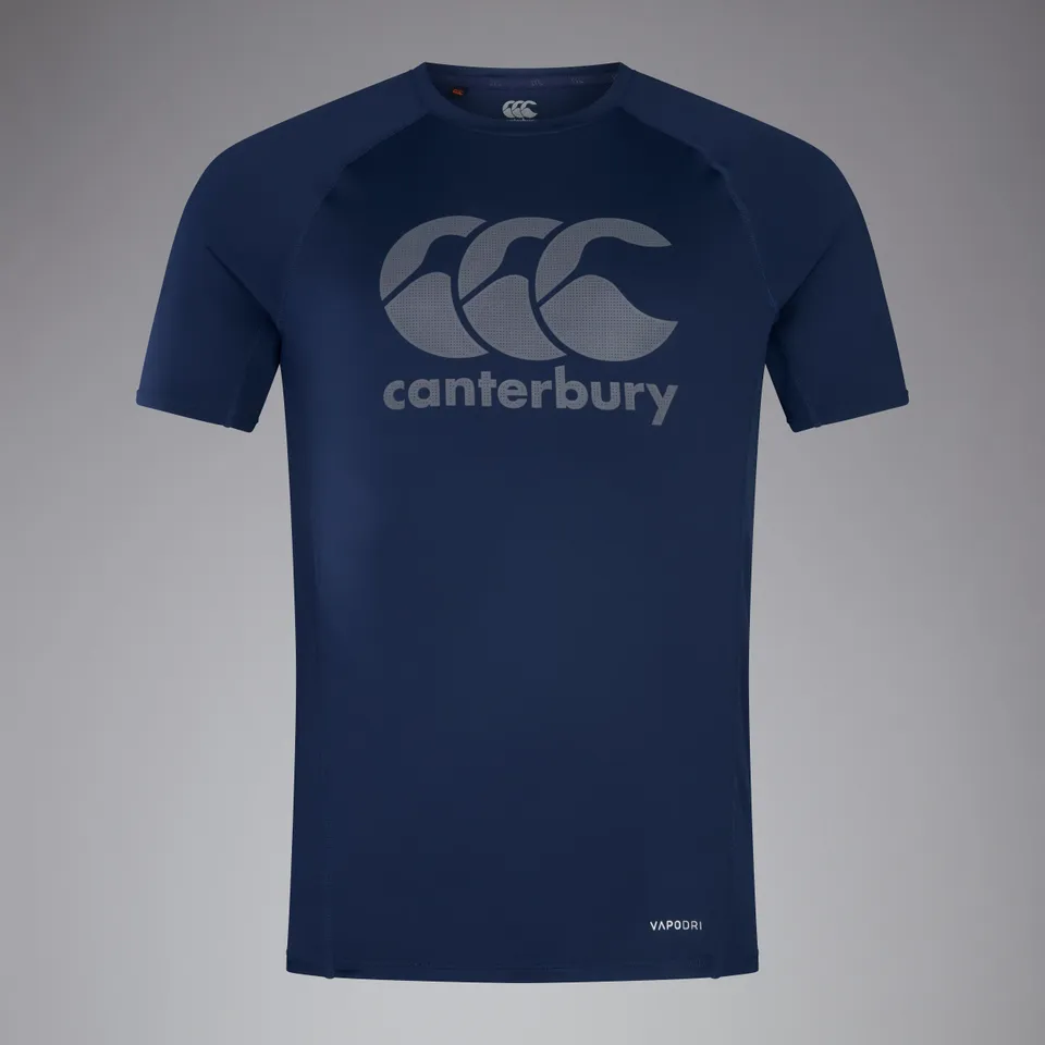 canterbury-large-logo-superlight-t-shirt-uomo-blu-navy image 1