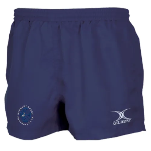 gilbert-rugby-newbury-rfc-junior-saracen-v3-pantaloncini-match-blu-navy image 1