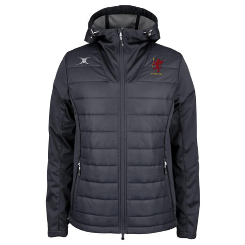 gilbert-rugby-wyvern-rfc-uomo-giacca-full-zip-pro-active-nera image 1