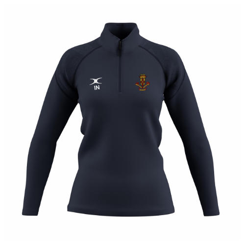 gilbert-rugby-medway-rfc-donna-gts-pile-1-4-zip-dark-navy image 1