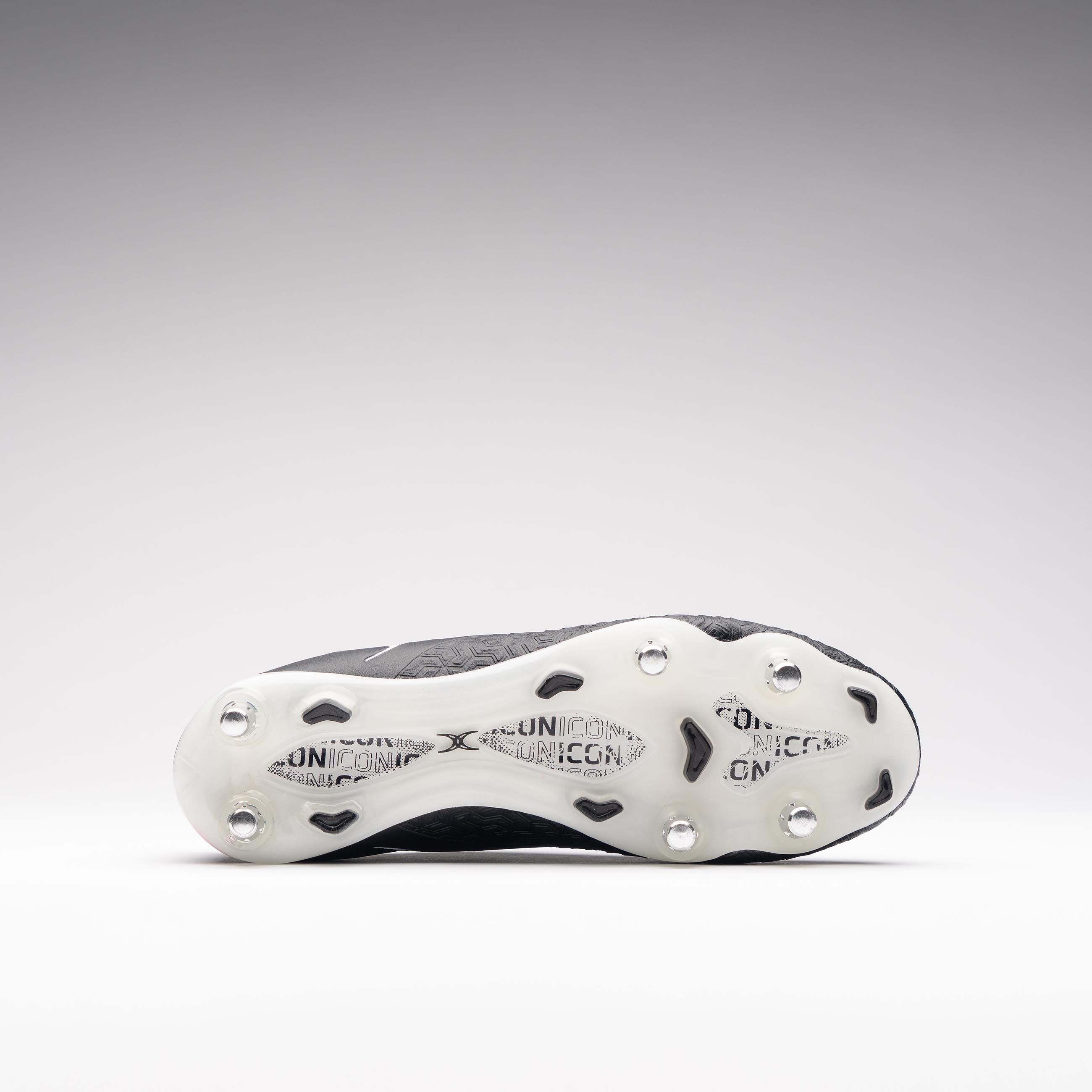 gilbert-rugby-icon-vapour-6s-scarpe-rugby-senior-nero-grigio image 2