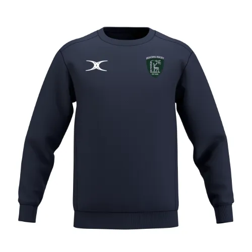 gilbert-rugby-reading-rfc-junior-atom-felpa-girocollo-blu-navy image 1