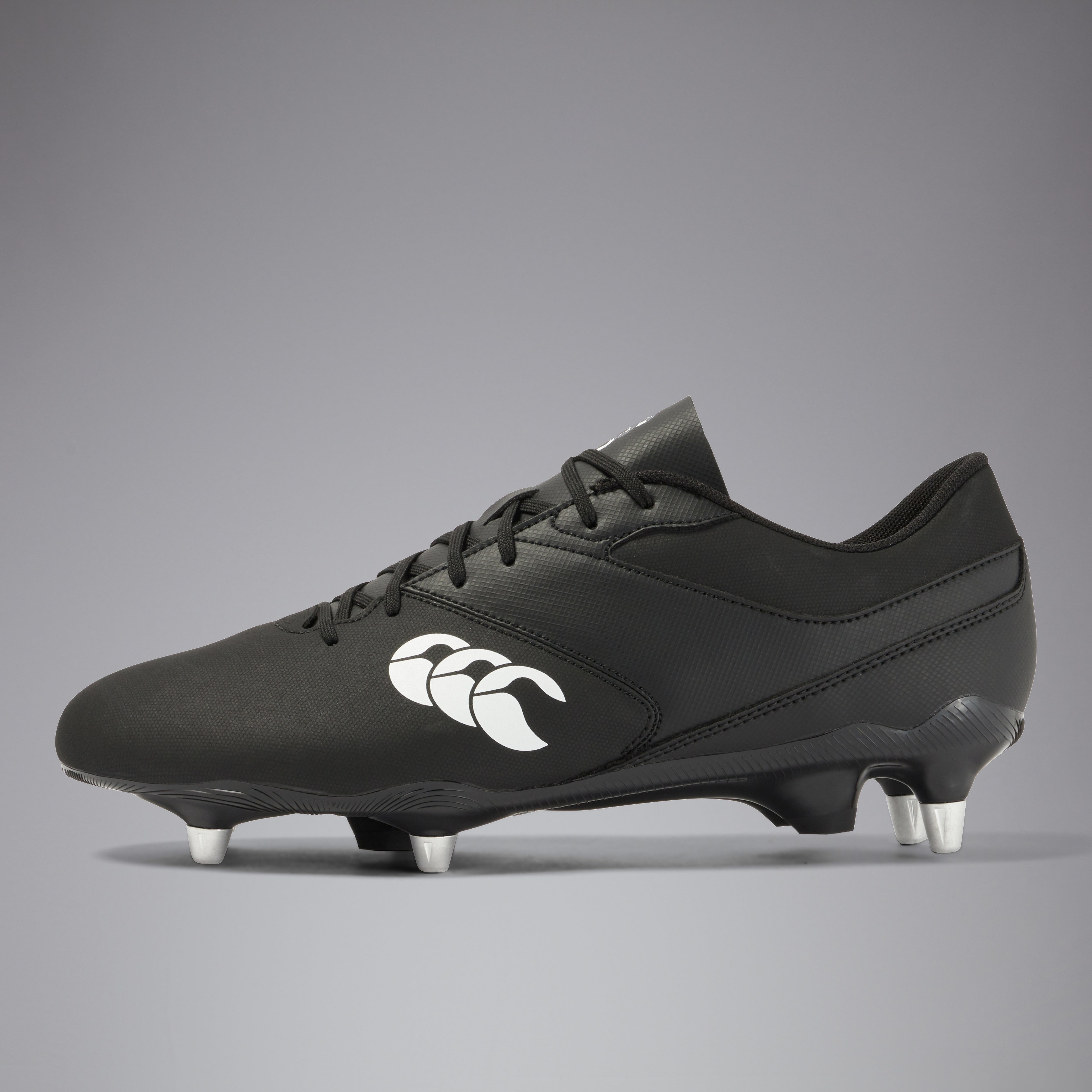 canterbury-phoenix-raze-scarpe-rugby-soft-ground-unisex-nero-bianco image 3