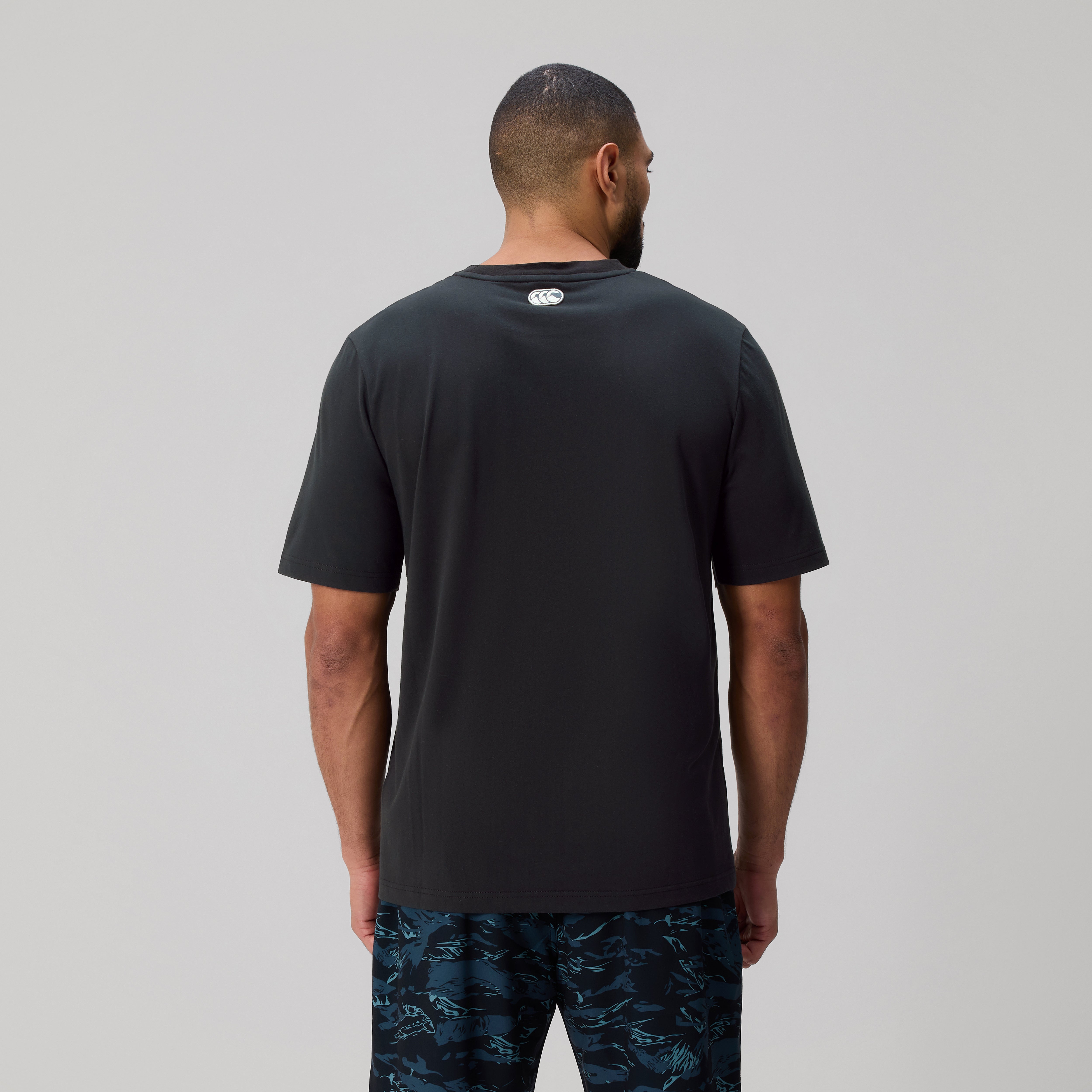 canterbury-force-tee-t-shirt-uomo-nera-relaxed-fit image 4