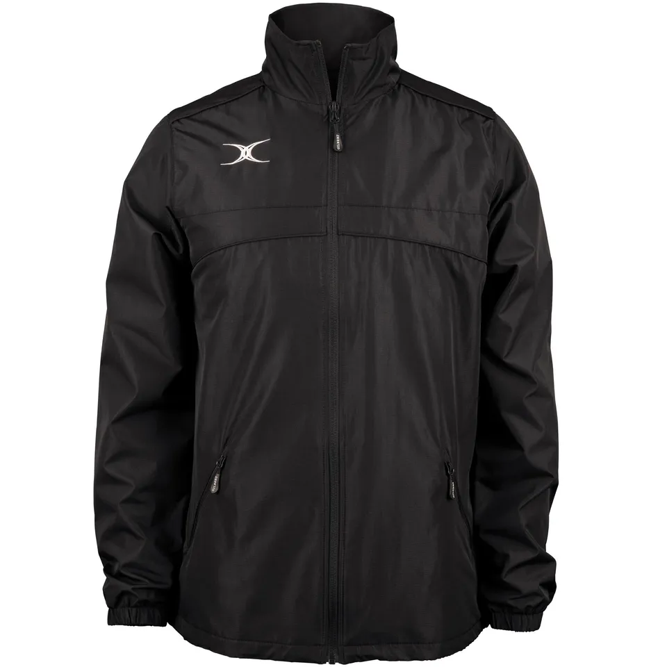 gilbert-rugby-photon-full-zip-jacket-uomo-giacca-nero-blu-navy image 1