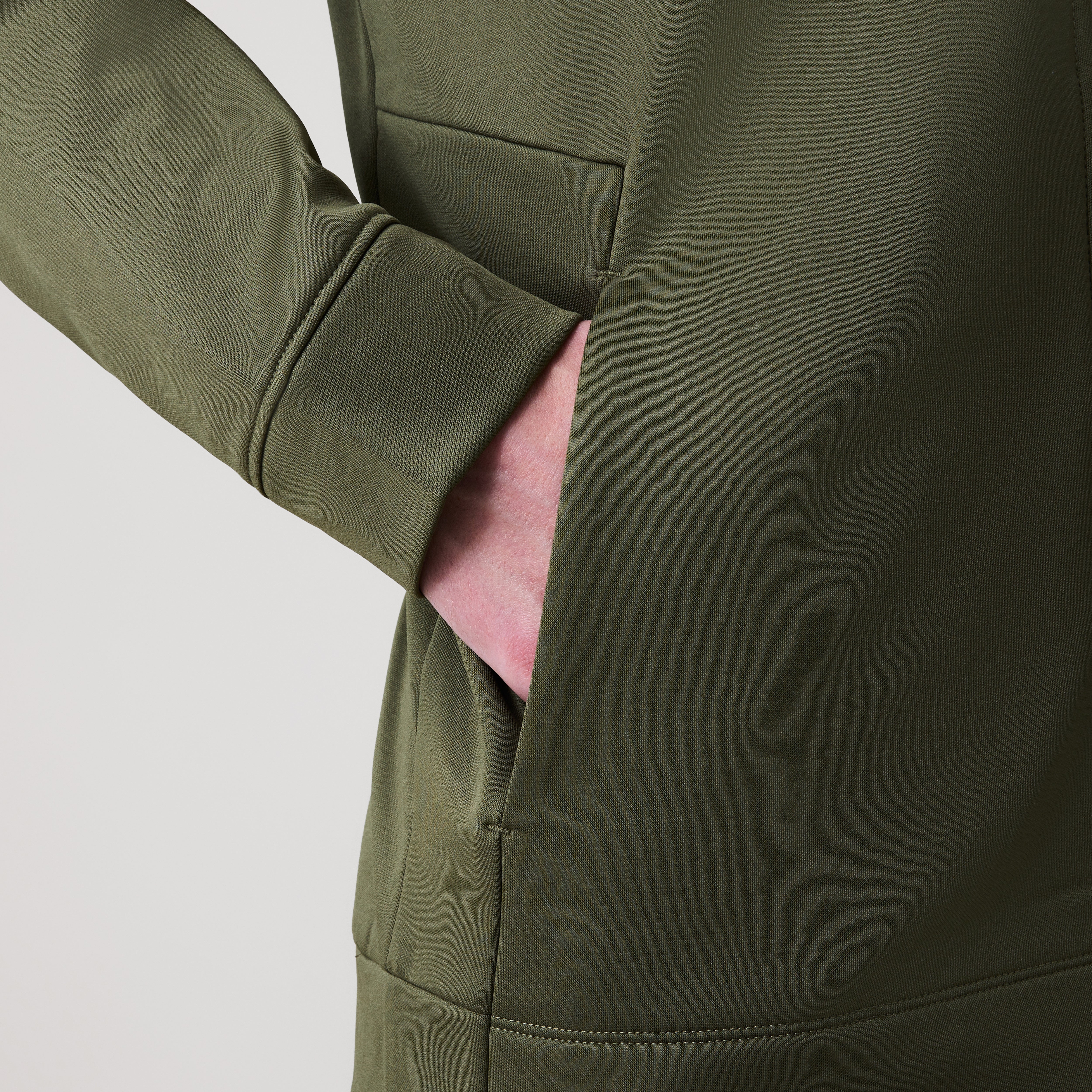 canterbury-tempo-felpa-full-zip-con-cappuccio-uomo-verde image 8