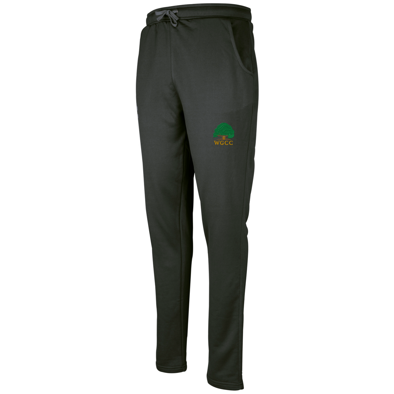 gray-nicolls-wisborough-green-cc-senior-pro-performance-pantaloni-training-neri image 1