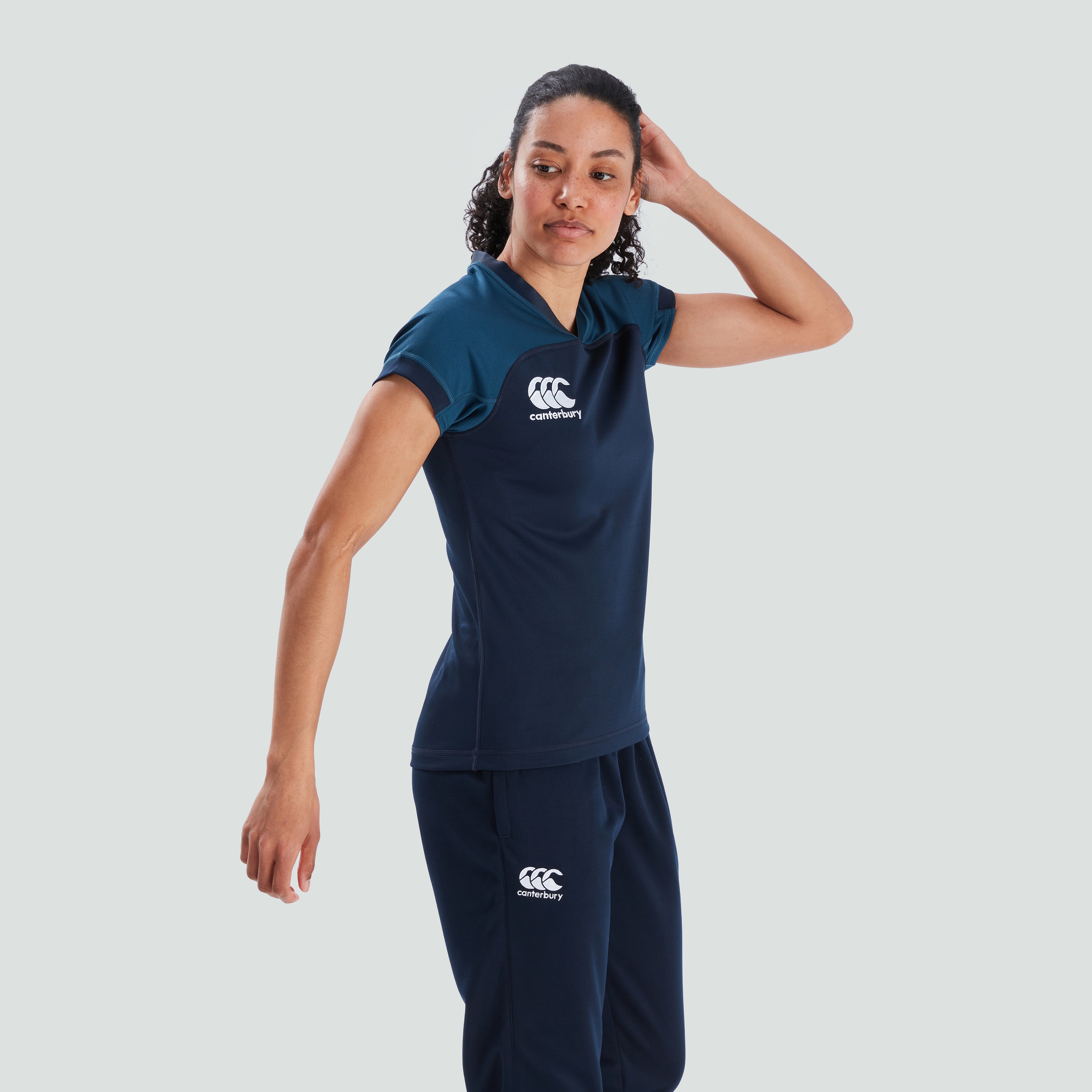 canterbury-vapodri-evader-maglia-rugby-donna-blu-navy-2 image 4