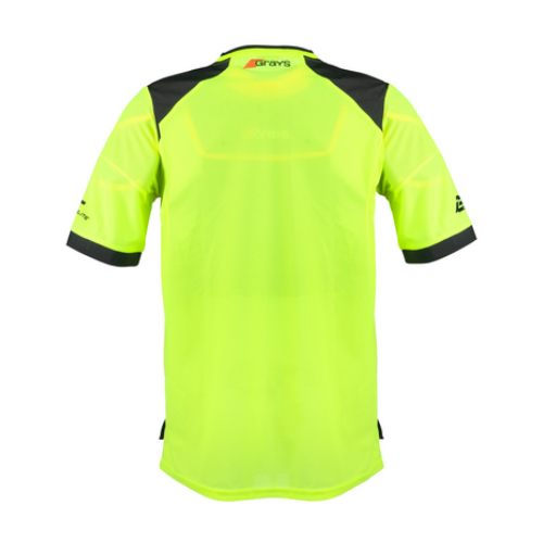 grays-bluesox-hc-elite-pro-smock-portiere-manica-corta-senior-giallo-fluo image 2