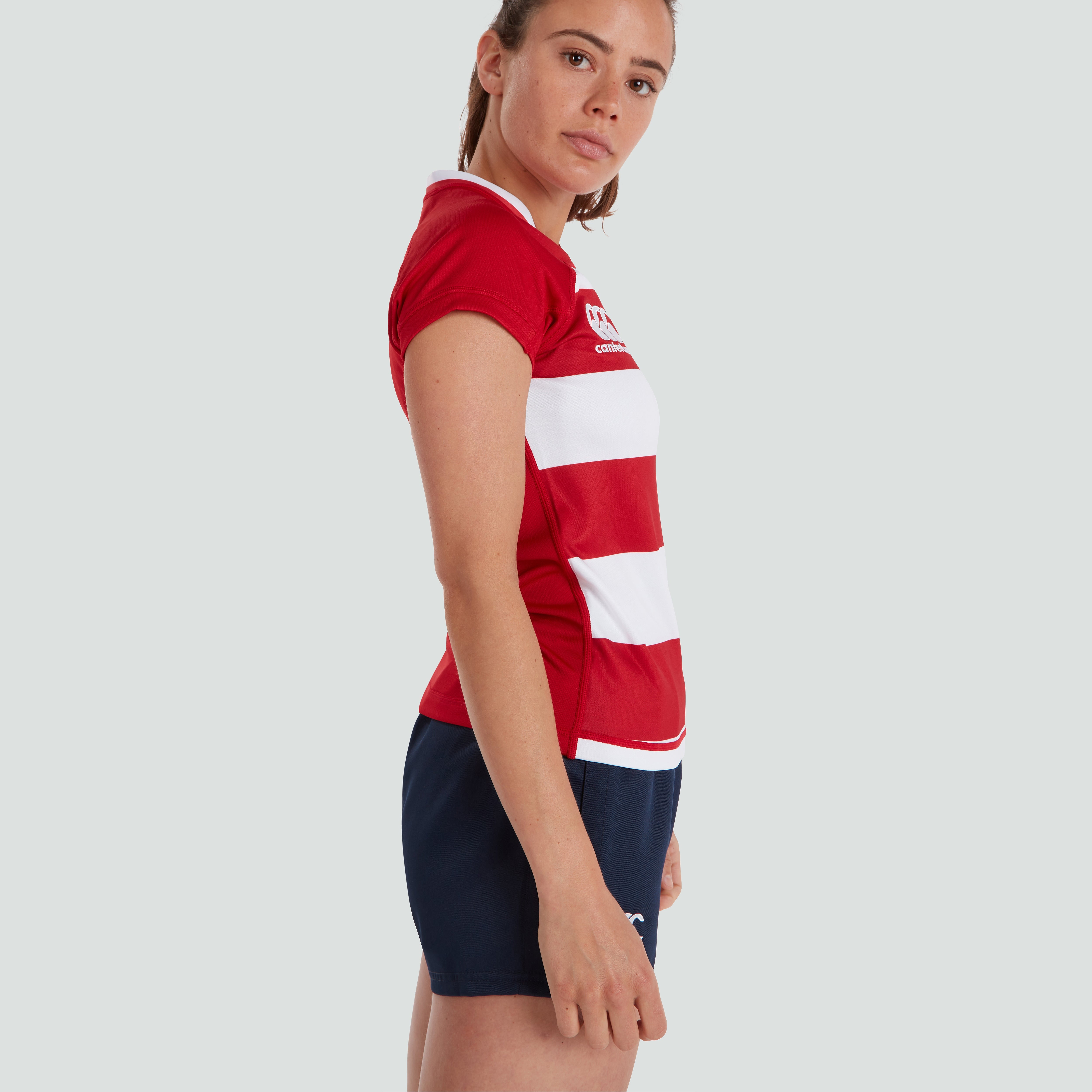 canterbury-vapodri-evader-maglia-rugby-donna-rossa-a-cerchi image 1