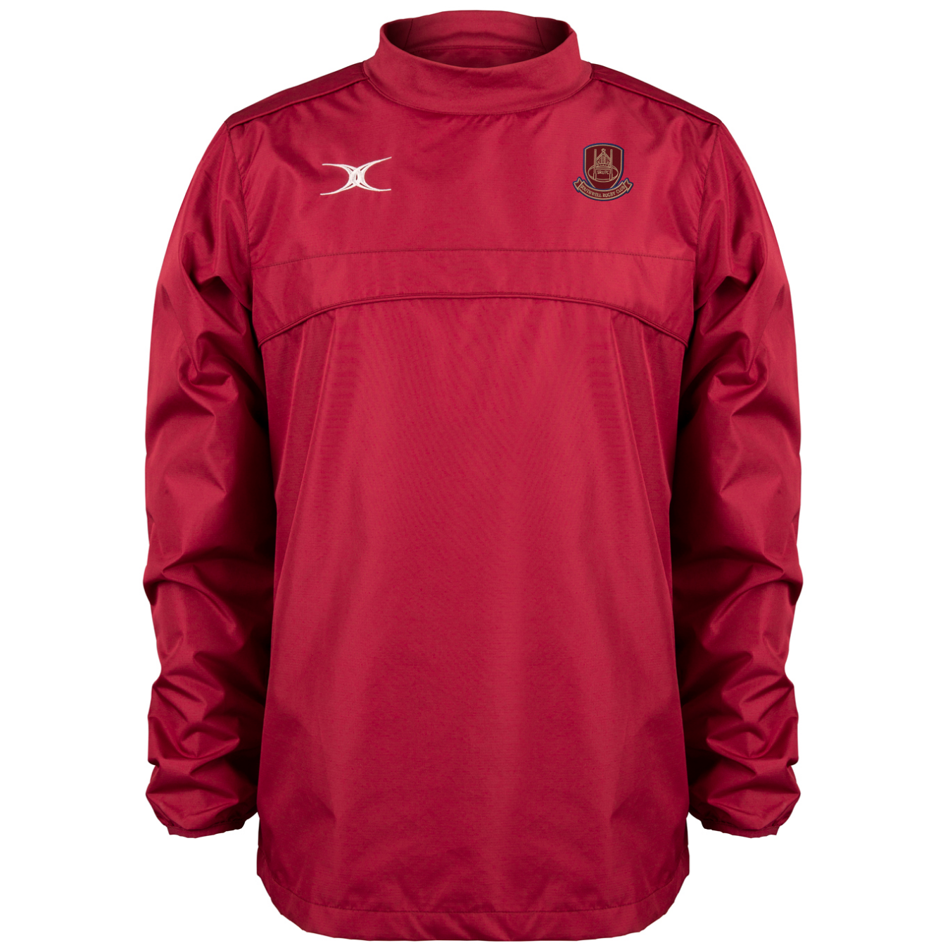 gilbert-rugby-southwell-rufc-photon-giacca-warm-up-junior-bordeaux image 1