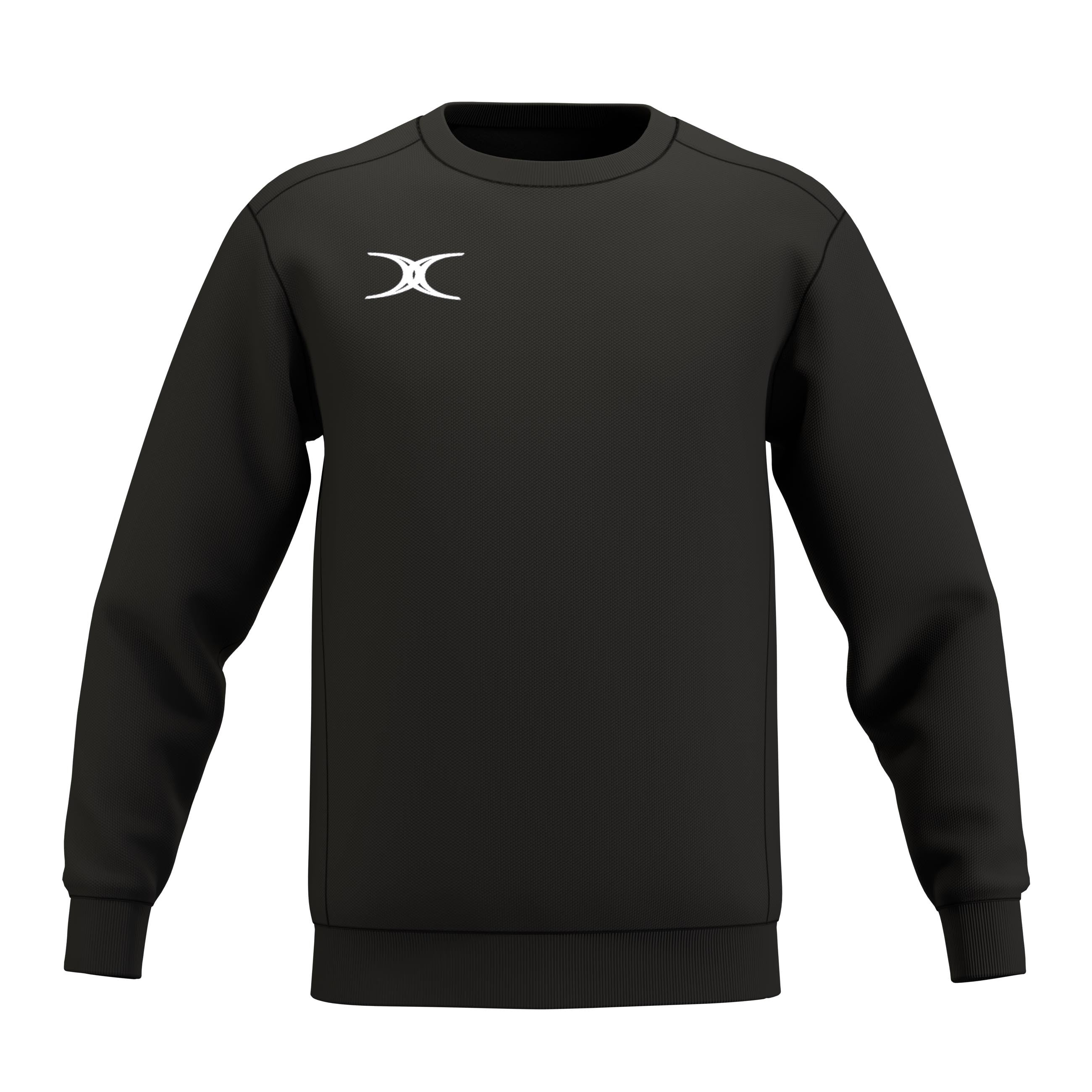 gilbert-rugby-atom-felpa-uomo-nero-blu-navy-scuro image 1