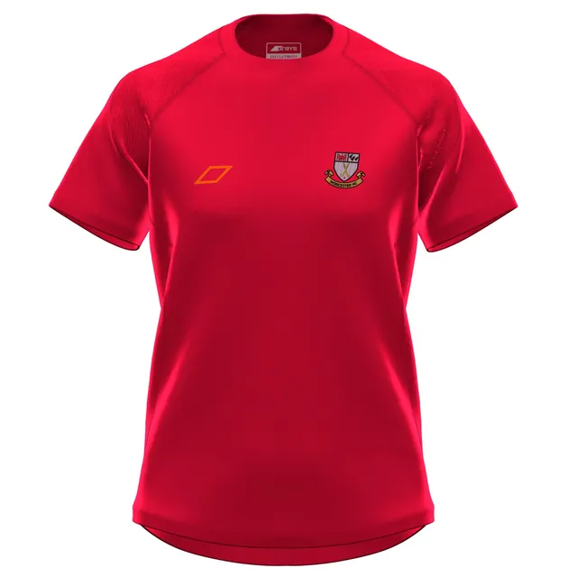 grays-gts-s-s-shirt-worcester-hc-donna-rosso-manica-corta image 1