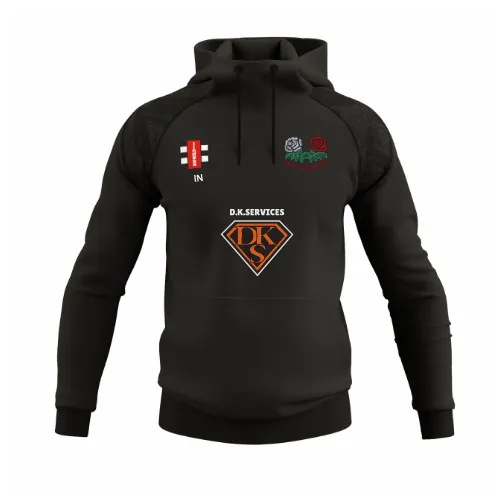 gray-nicolls-earby-cricket-club-senior-felpa-con-cappuccio-gts-nera image 1