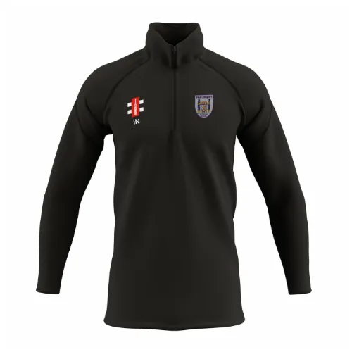 gray-nicolls-gts-pile-1-4-zip-senior-hull-zingari-cc-nero image 1
