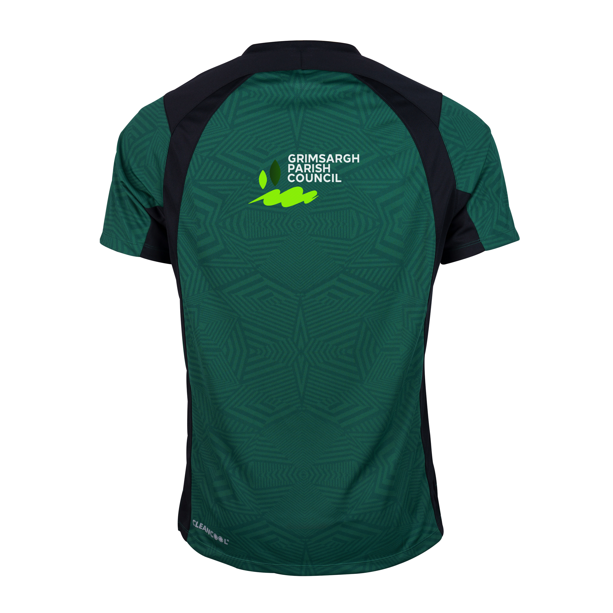 gray-nicolls-grimsargh-cc-senior-pro-t20-maglia-manica-corta-verde-nero image 2