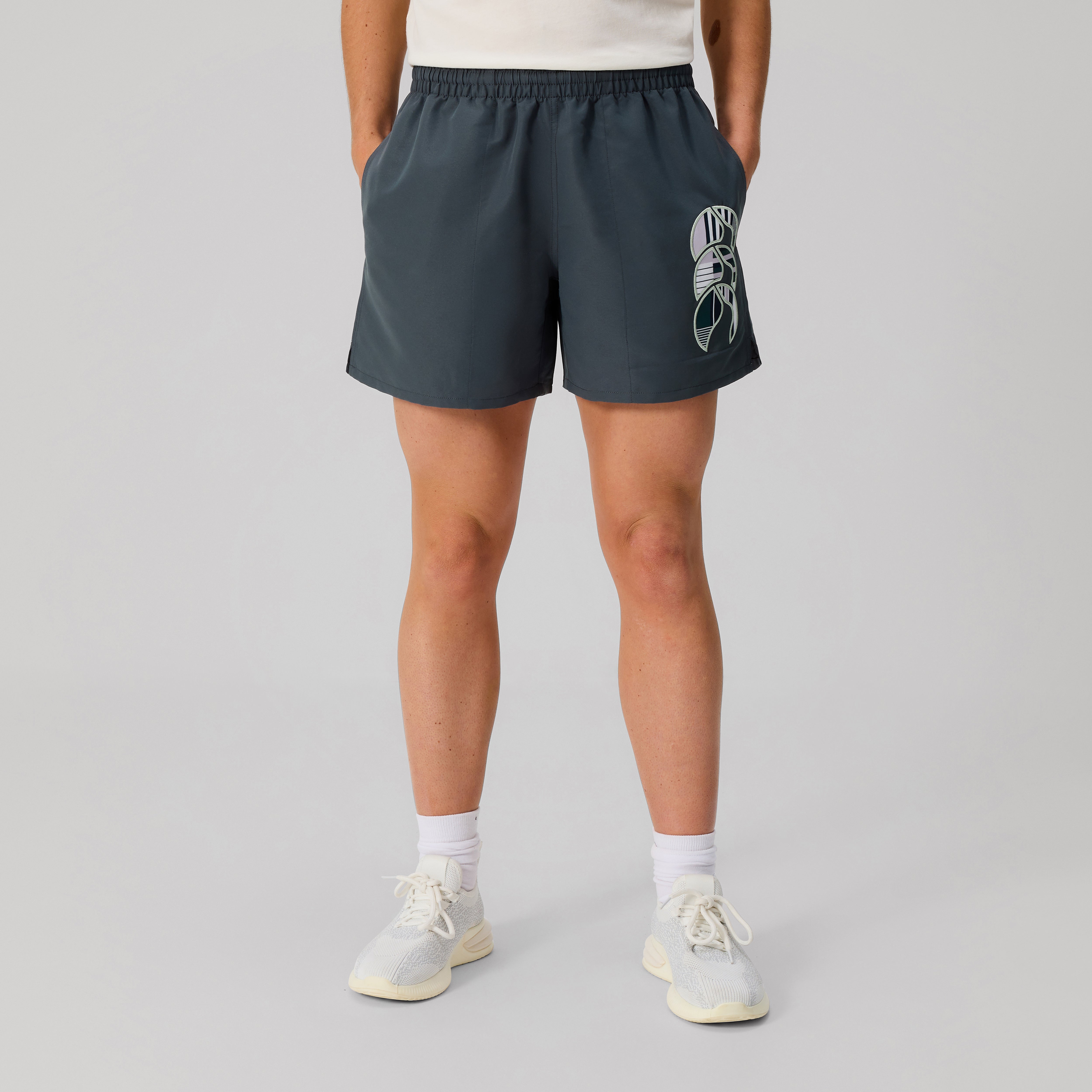 canterbury-uglies-tactic-pantaloncini-donna-grey image 3