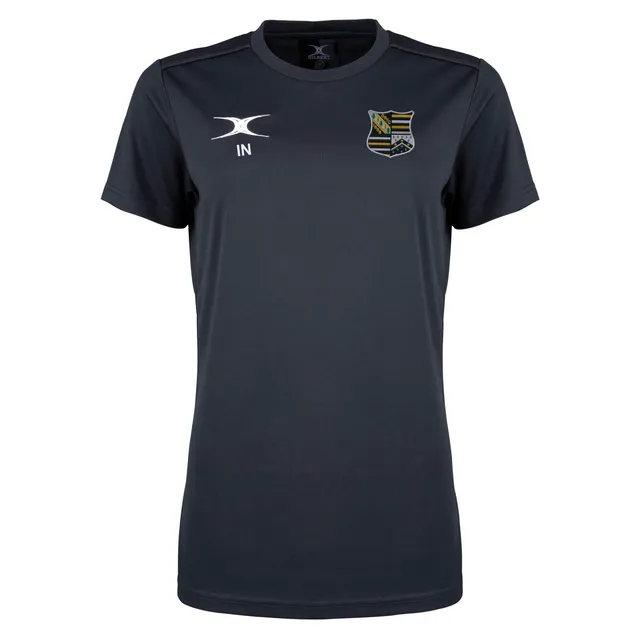 gilbert-rugby-oadby-wyggestonians-rfc-photon-ii-t-shirt-nera-manica-corta-senior image 1