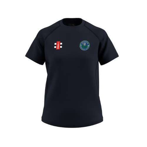 gray-nicolls-bishopston-cc-gts-t-shirt-donna-manica-corta-blu-navy image 1