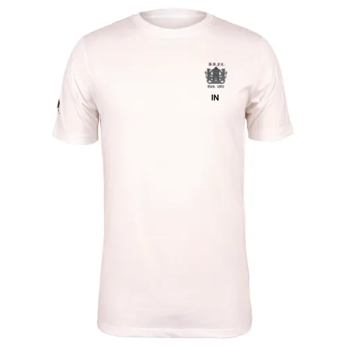 gilbert-rugby-dunfermline-rfc-quest-t-shirt-junior-bianca-bambino image 1