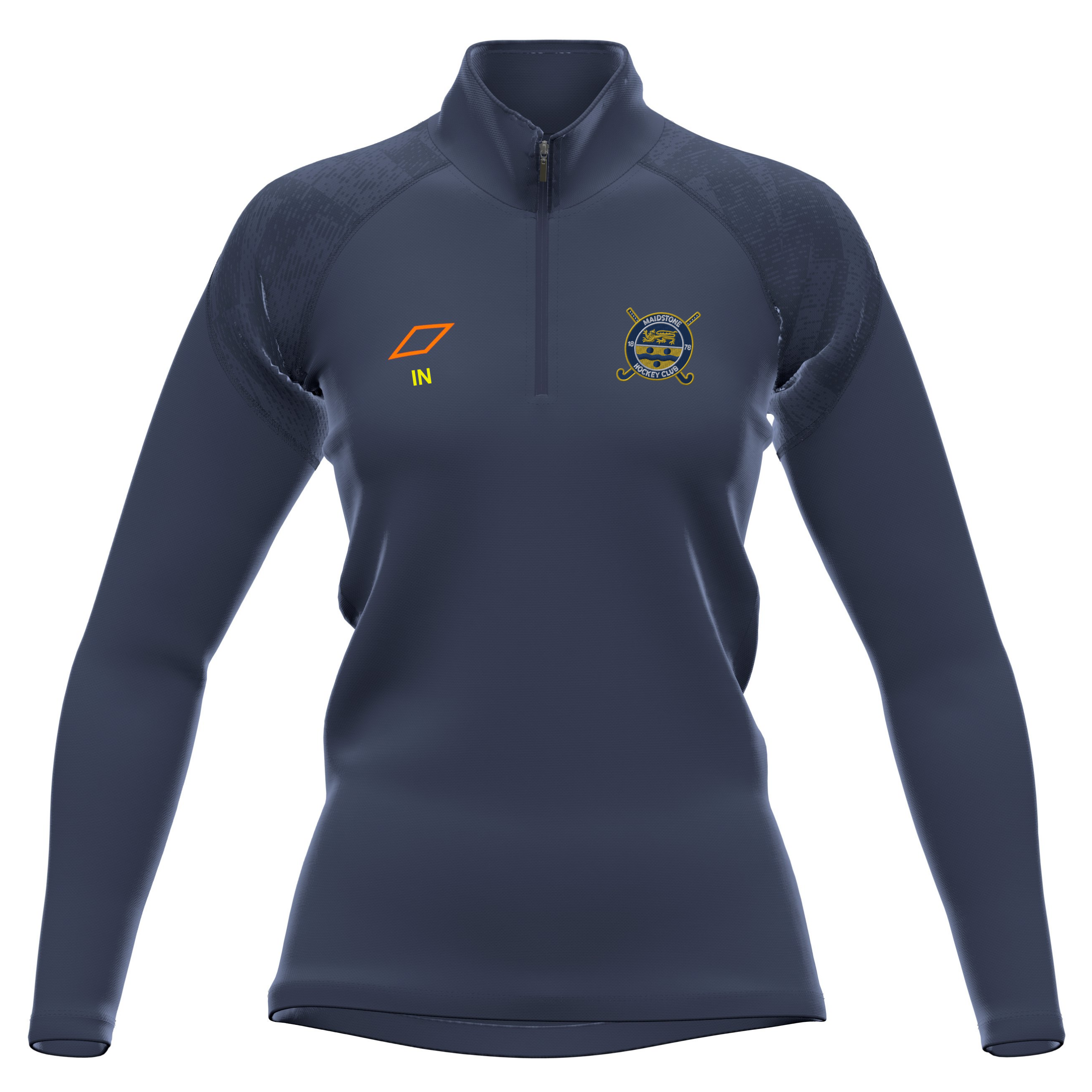 grays-maidstone-hockey-club-donna-pile-gts-1-4-zip-blu-navy-scuro image 1