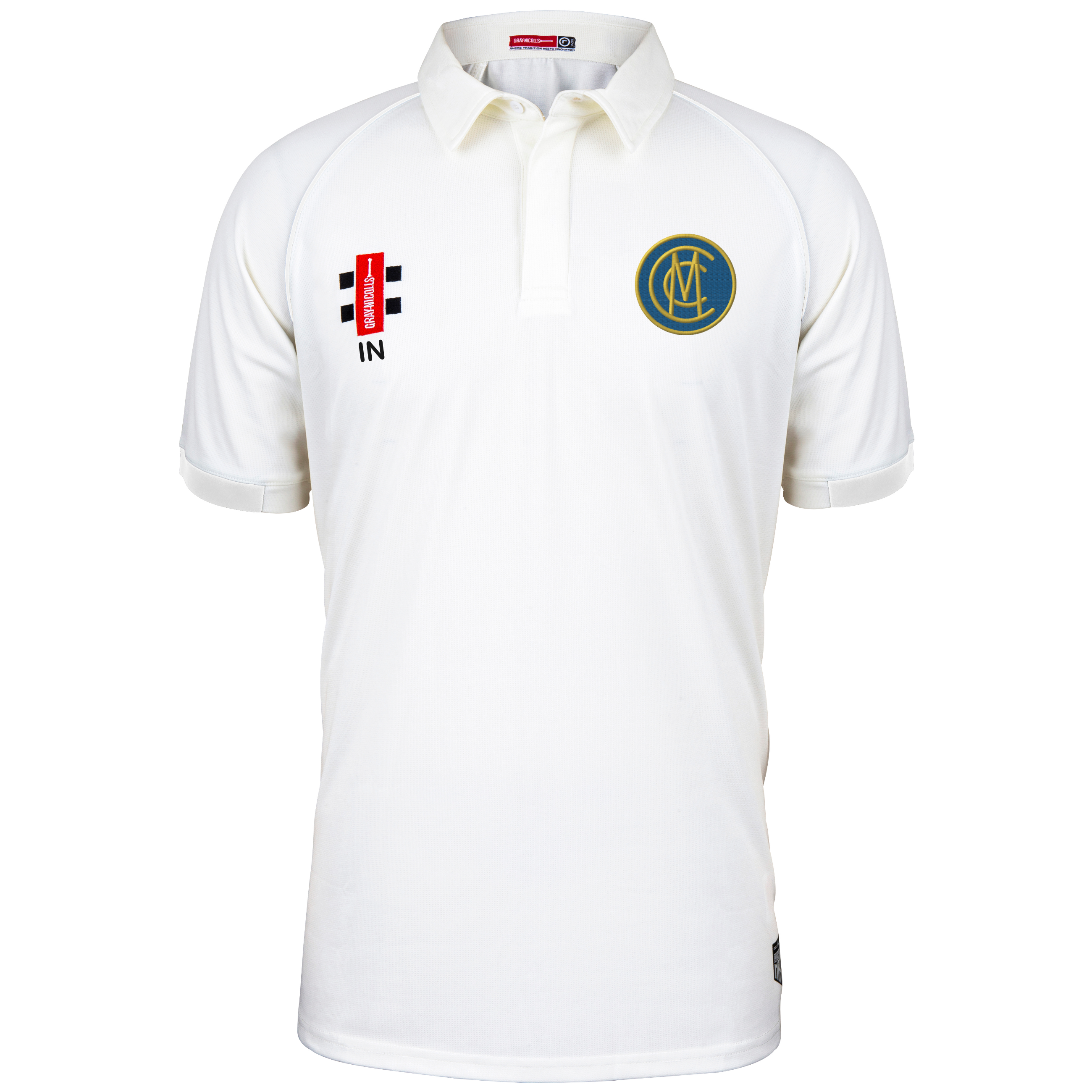 gray-nicolls-marshalswicket-cc-junior-matrix-v2-s-s-shirt-ivory image 1