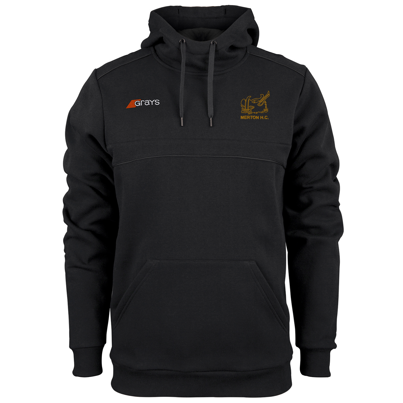 grays-merton-hc-point-felpa-con-cappuccio-uomo-nero image 1