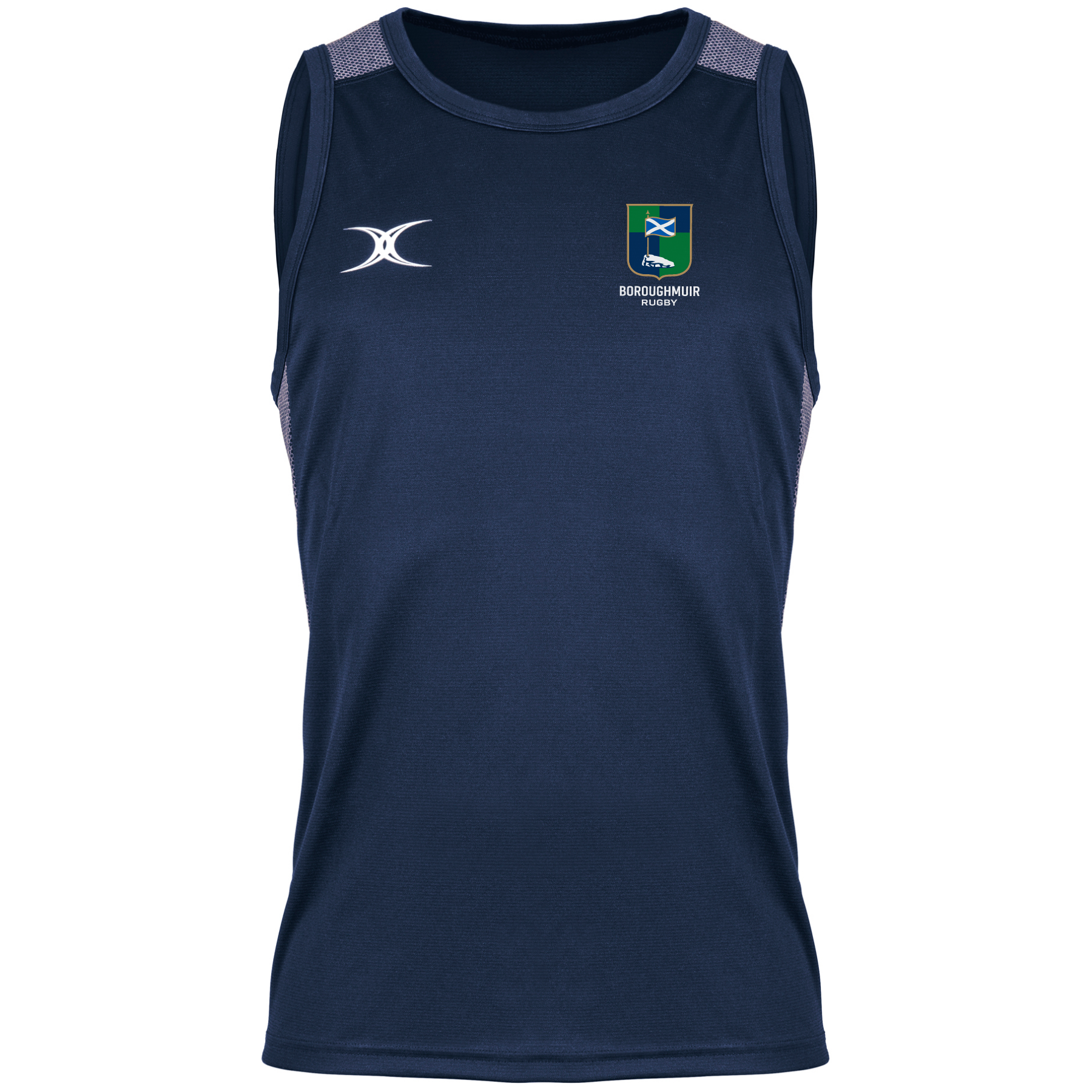 gilbert-rugby-pro-vest-senior-canotta-boroughmuir-rugby-blu-navy-adulto image 1