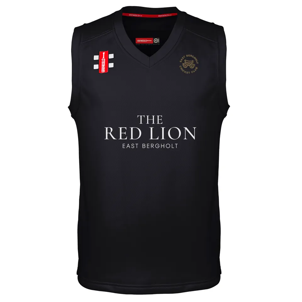gray-nicolls-east-bergholt-cc-adulto-pro-performance-gilet-match-nero image 1