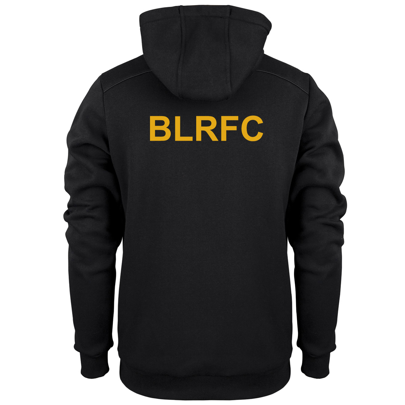 gilbert-rugby-barts-and-the-london-photon-felpa-cappuccio-uomo-nera image 2
