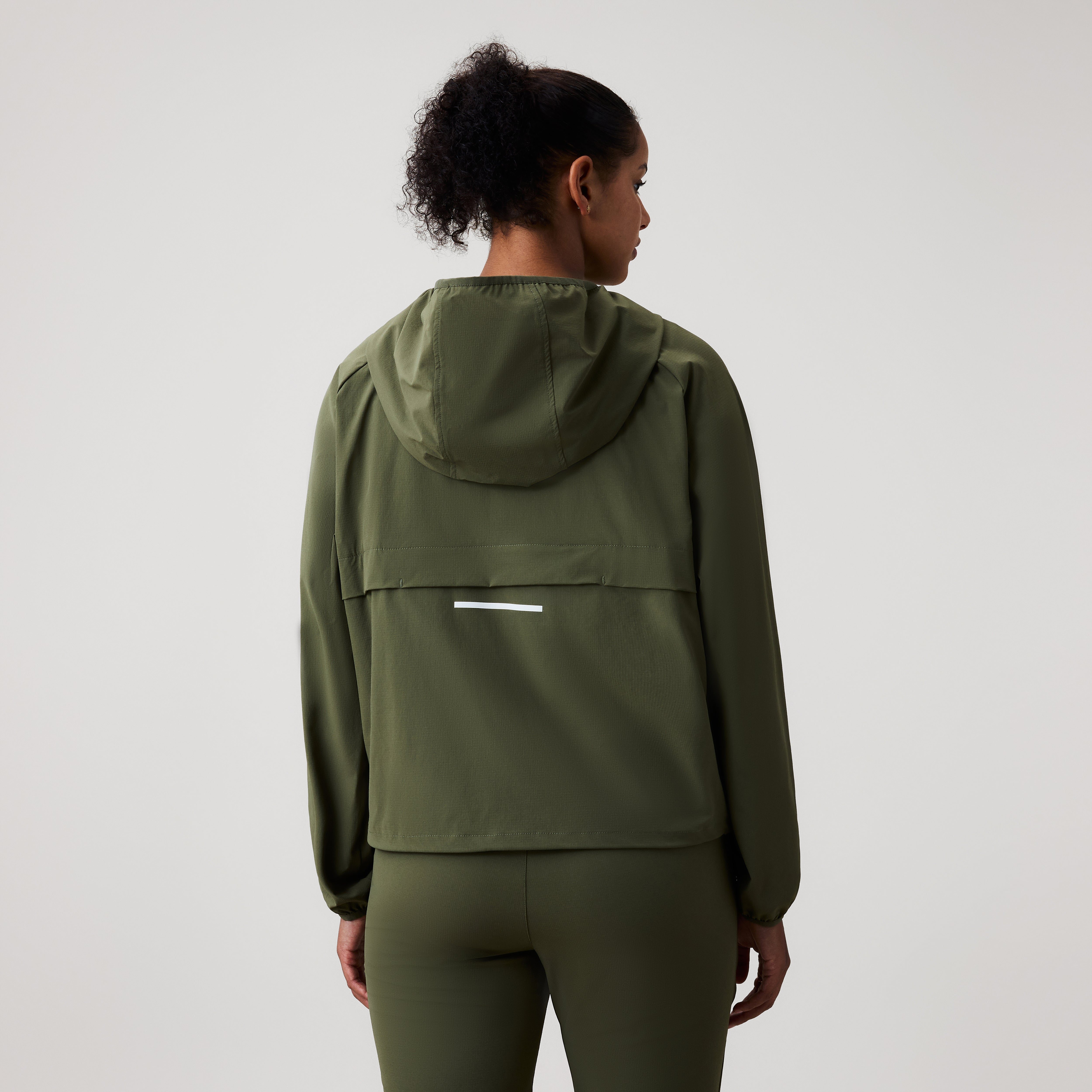 canterbury-womens-tempo-packaway-giacca-full-zip-verde image 5