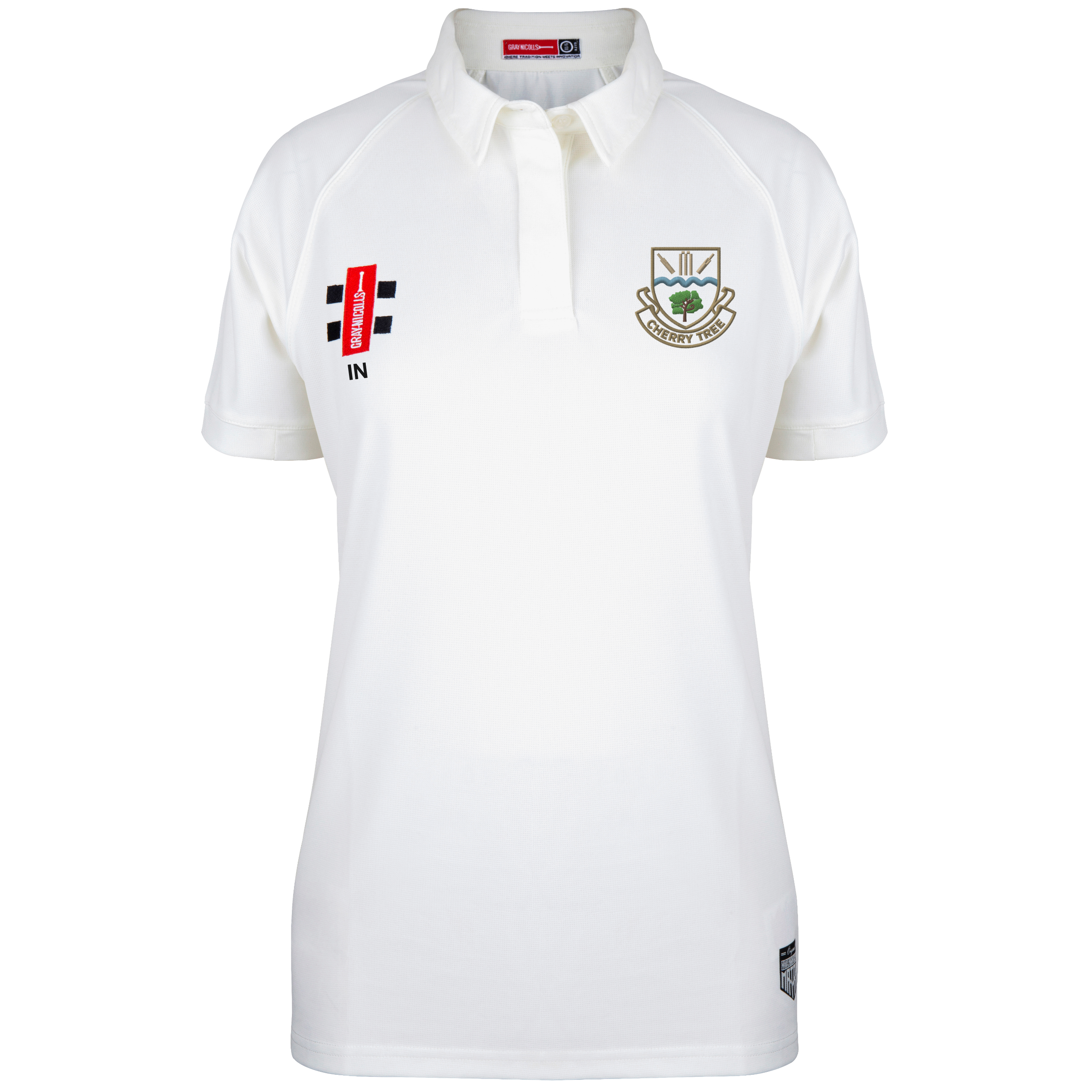 gray-nicolls-matrix-v2-maglia-cricket-donna-avorio-cherry-tree-cc image 1