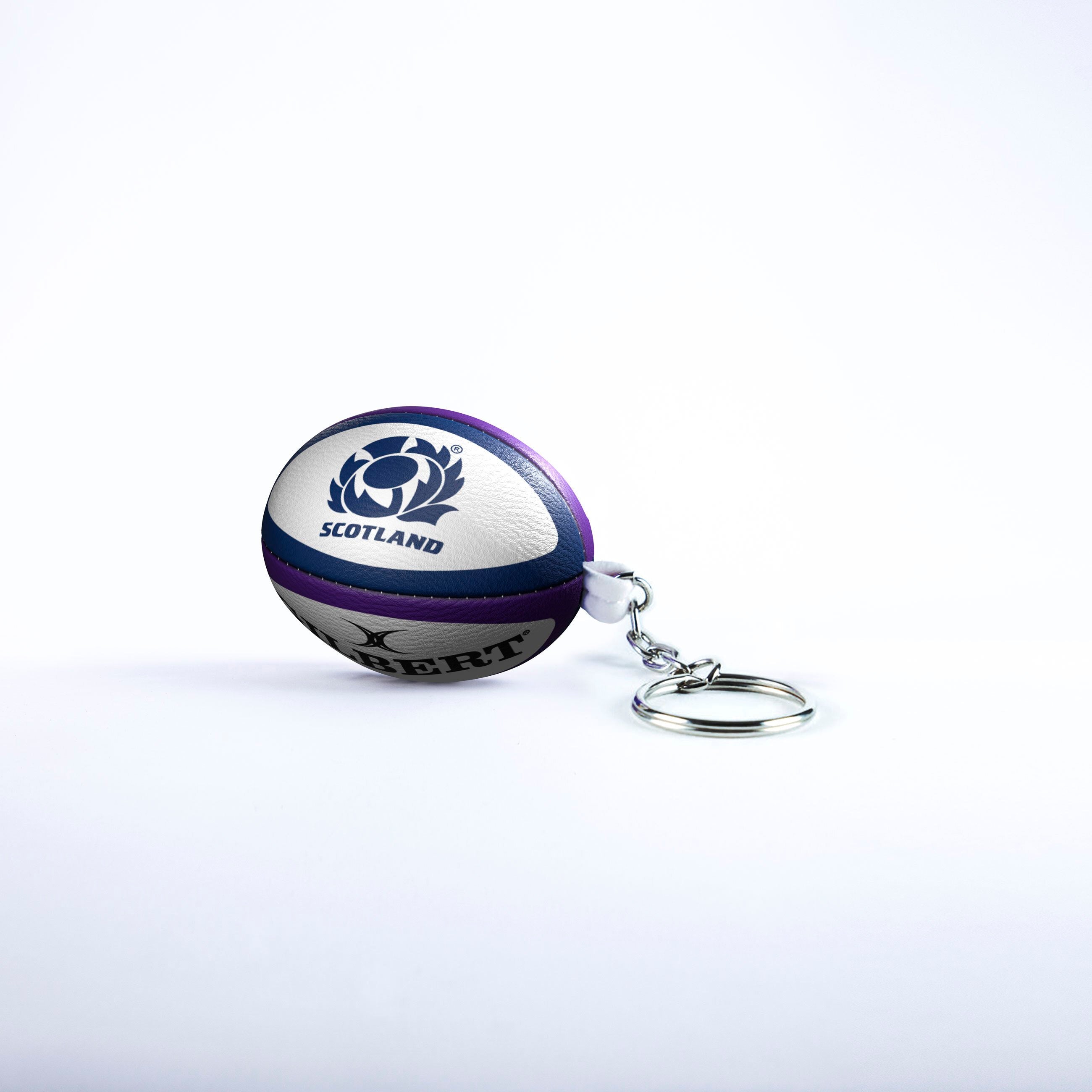 gilbert-rugby-portachiavi-palla-scozia-scotland-keyring image 1