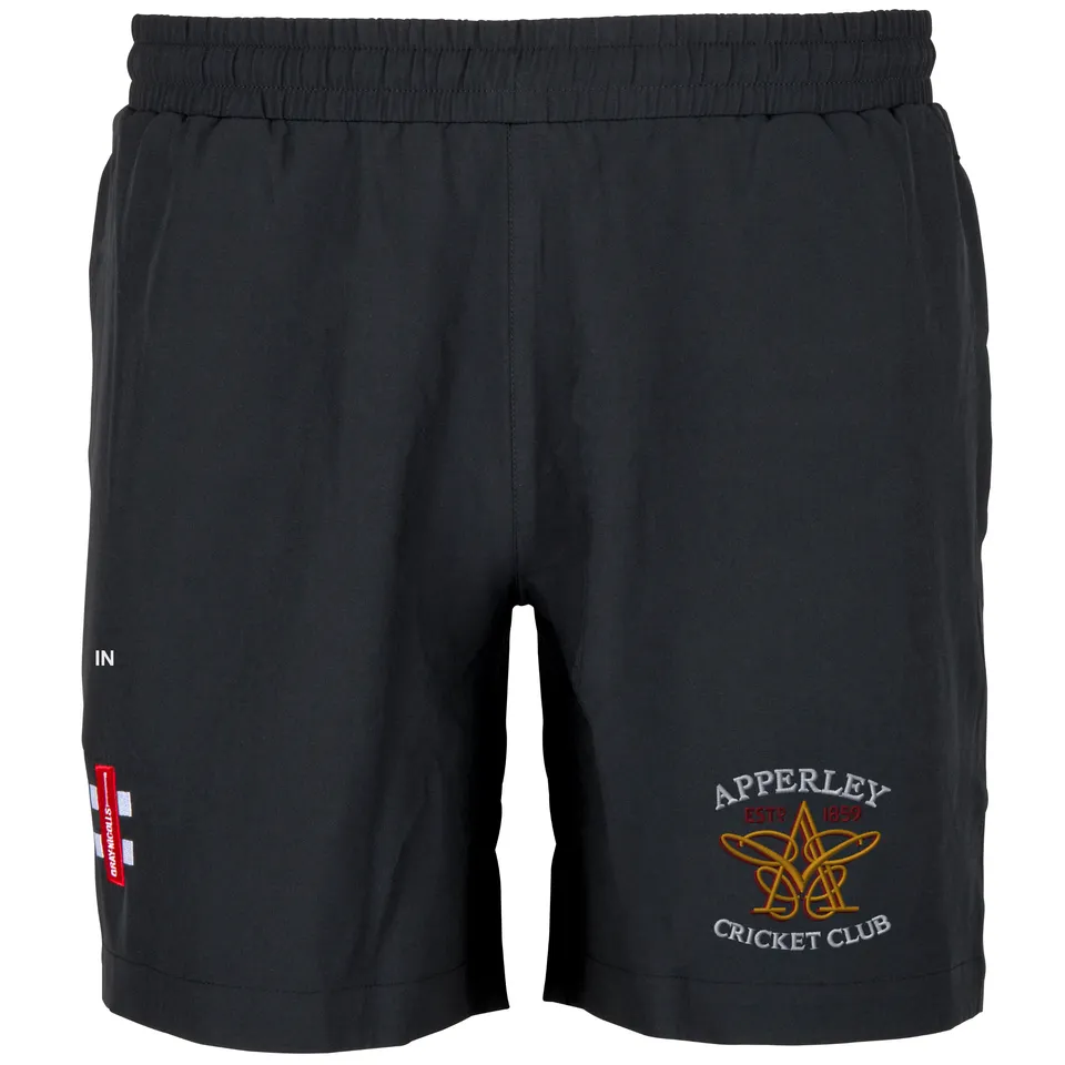 gray-nicolls-apperley-cc-velocity-pantaloncini-junior-neri image 1