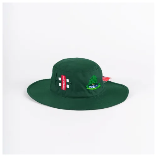 gray-nicolls-corvedale-cc-senior-cappello-da-sole-verde image 1