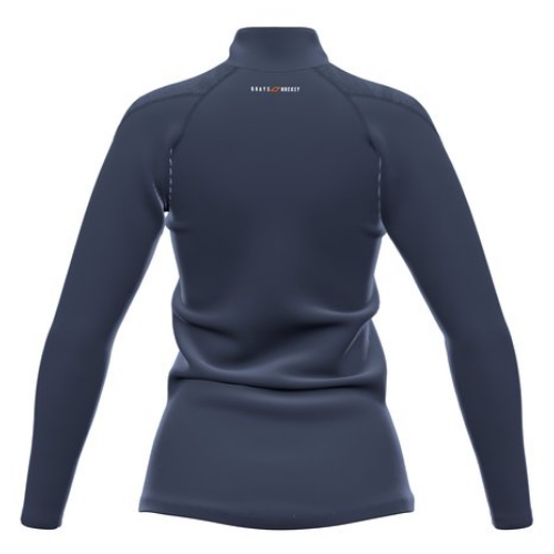 grays-gts-1-4-zip-fleece-hockey-donna-bluesox-hc-dark-navy image 2