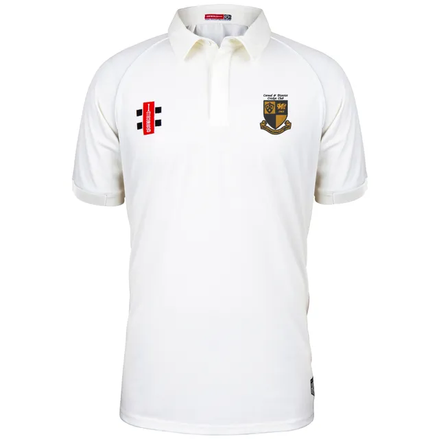 gray-nicolls-carmel-and-district-cc-matrix-v2-maglia-cricket-junior-avorio-manic image 1