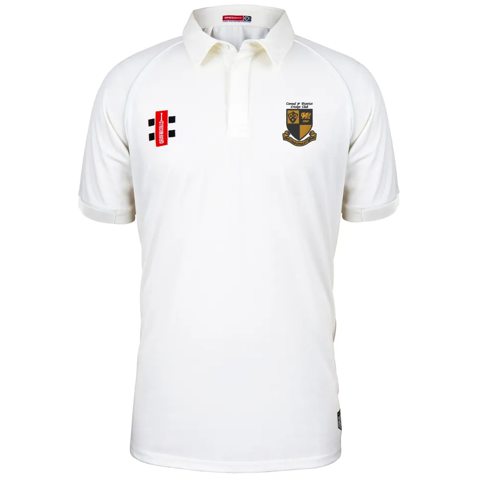 gray-nicolls-carmel-and-district-cc-matrix-v2-maglia-cricket-junior-avorio-manic image 1